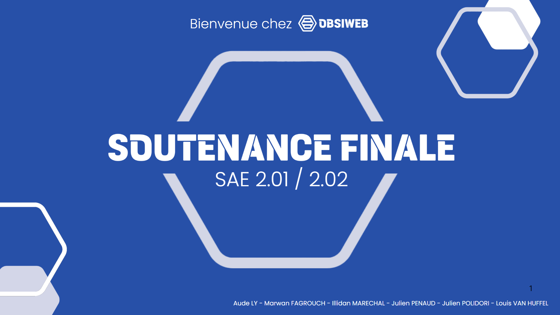 Image du projet Projet : Soutenance Finale "Obsiweb" (Projet d'Agence Web Complet)